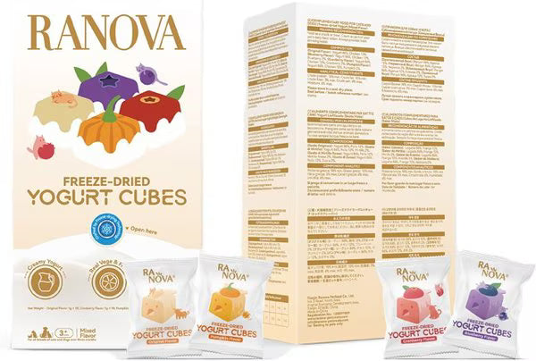 Ranova Yogurt Mixed Flavor Freeze-Dried Dog & Cat Treats 40g