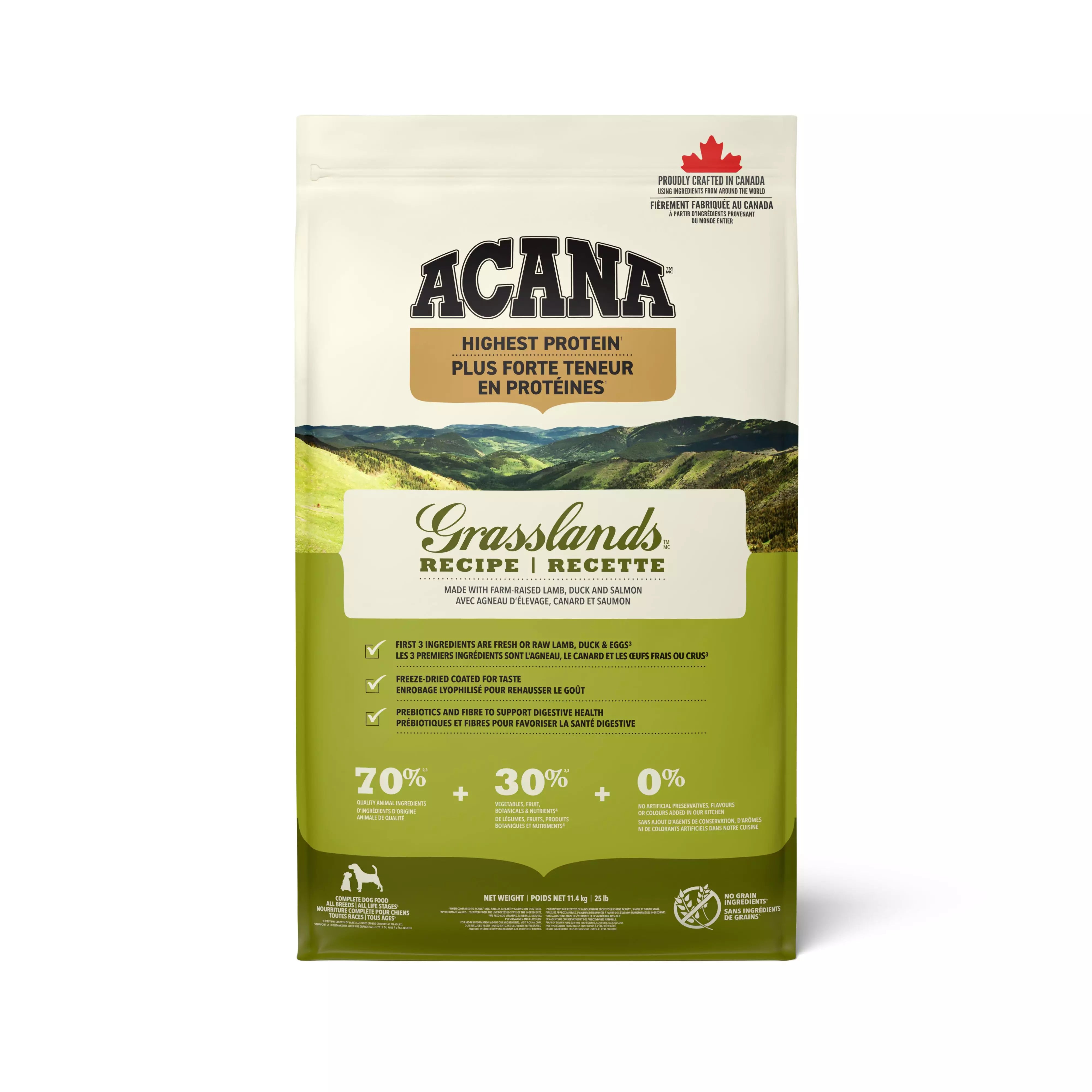 ACANA Highest Protein Grasslands Dog Food
