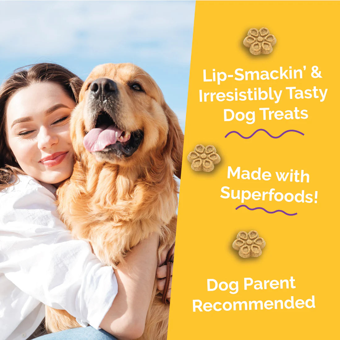 Fruitables BIGGIES With Real Peanut Butter & Banana Dog Treat 16 oz