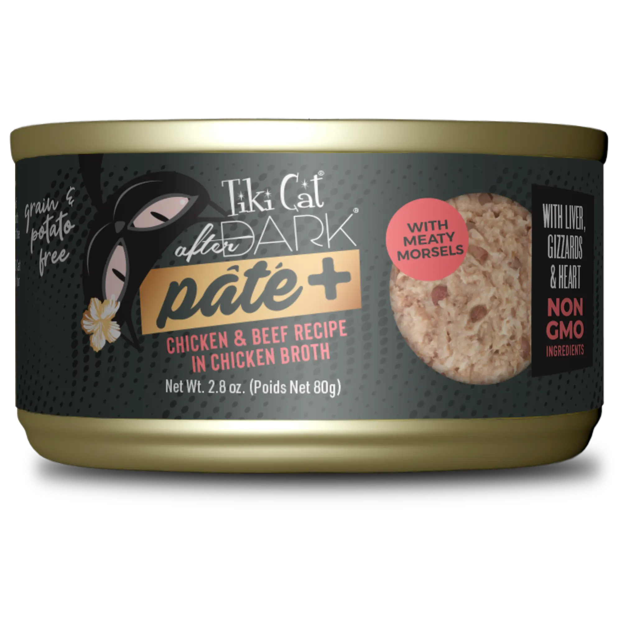 Tiki Cat After Dark 肉酱+鸡肉牛肉羹猫湿粮