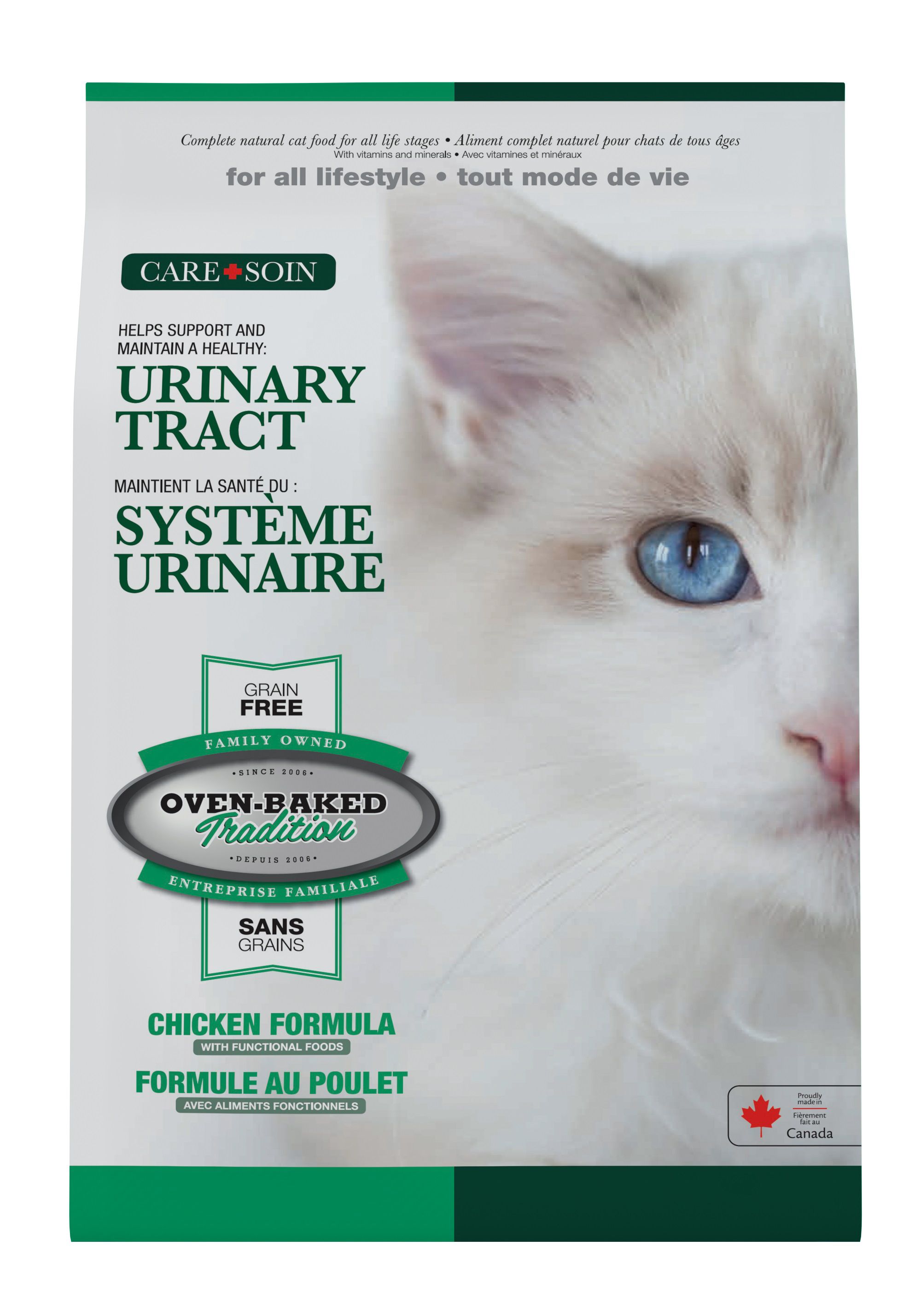 Oven-Baked Tradition Urinary All Life Style Grain Free Chicken Cat Food