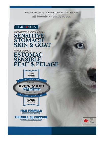 Oven-Baked Tradition 全犬种肠胃敏感无谷物鱼肉成犬粮 4磅