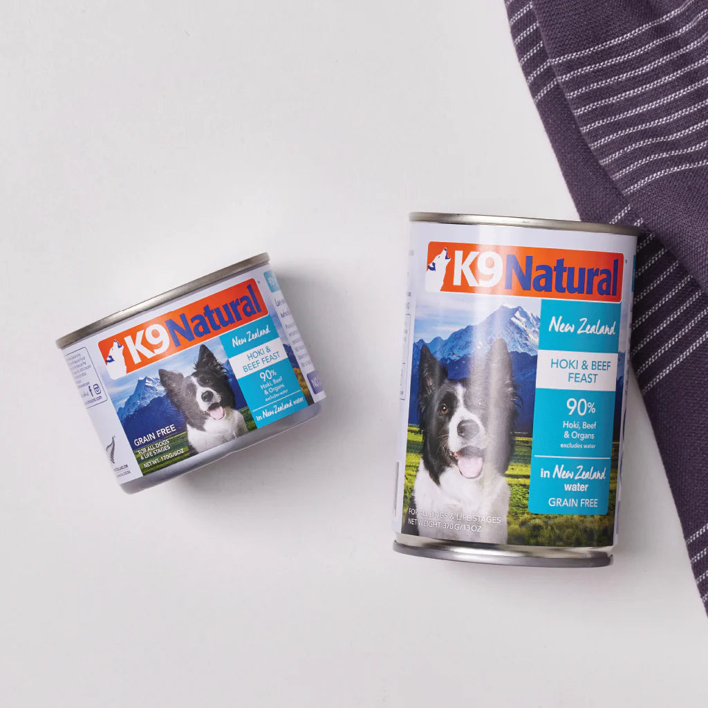 K9 Natural Hoki & Beef Feast Wet Dog Food