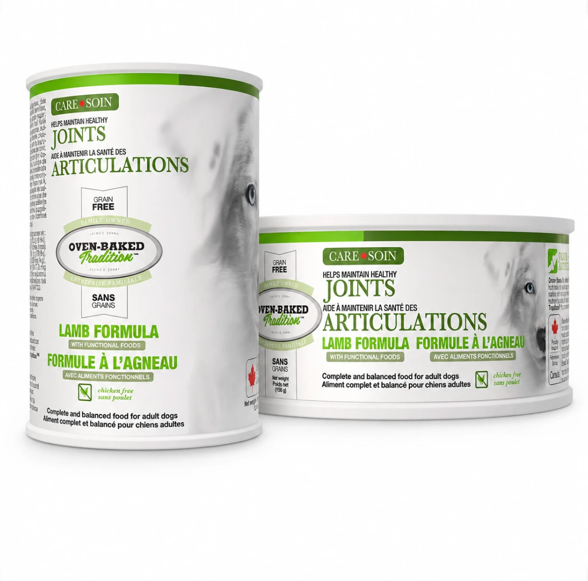 Oven-Baked Tradition Grain Free Care, Joints Lamb Pate Dog