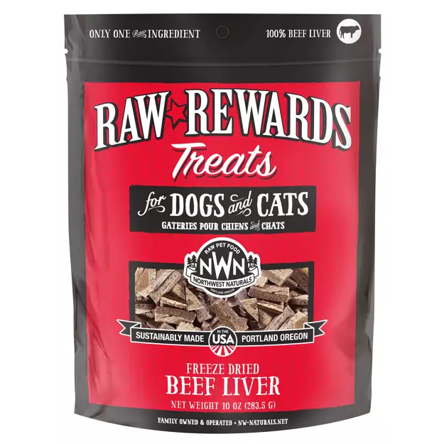 Northwest Naturals Freeze-dried Treats 283g - Beef Liver