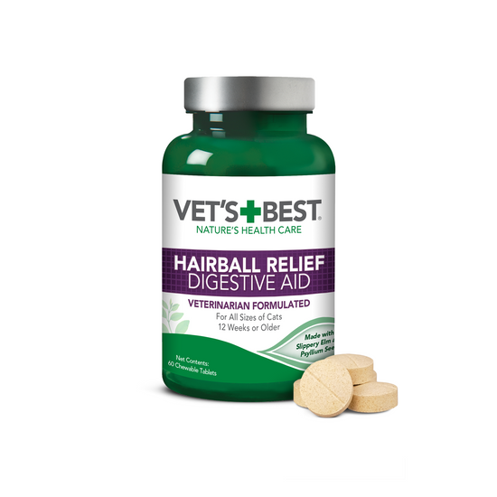 Vet's Best Hairball Relief Cat 60pk