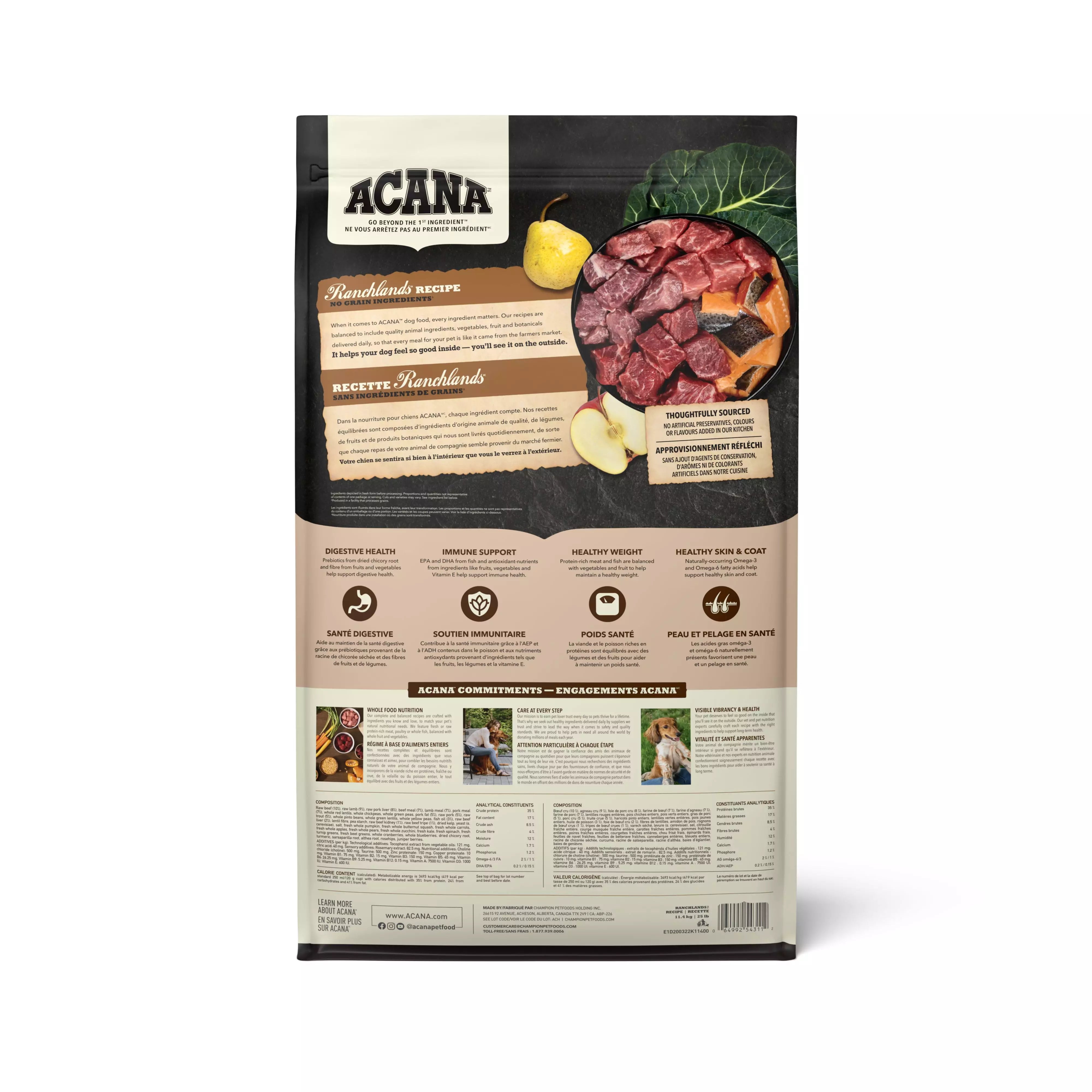 ACANA Highest Protein Ranchlands Dog Food