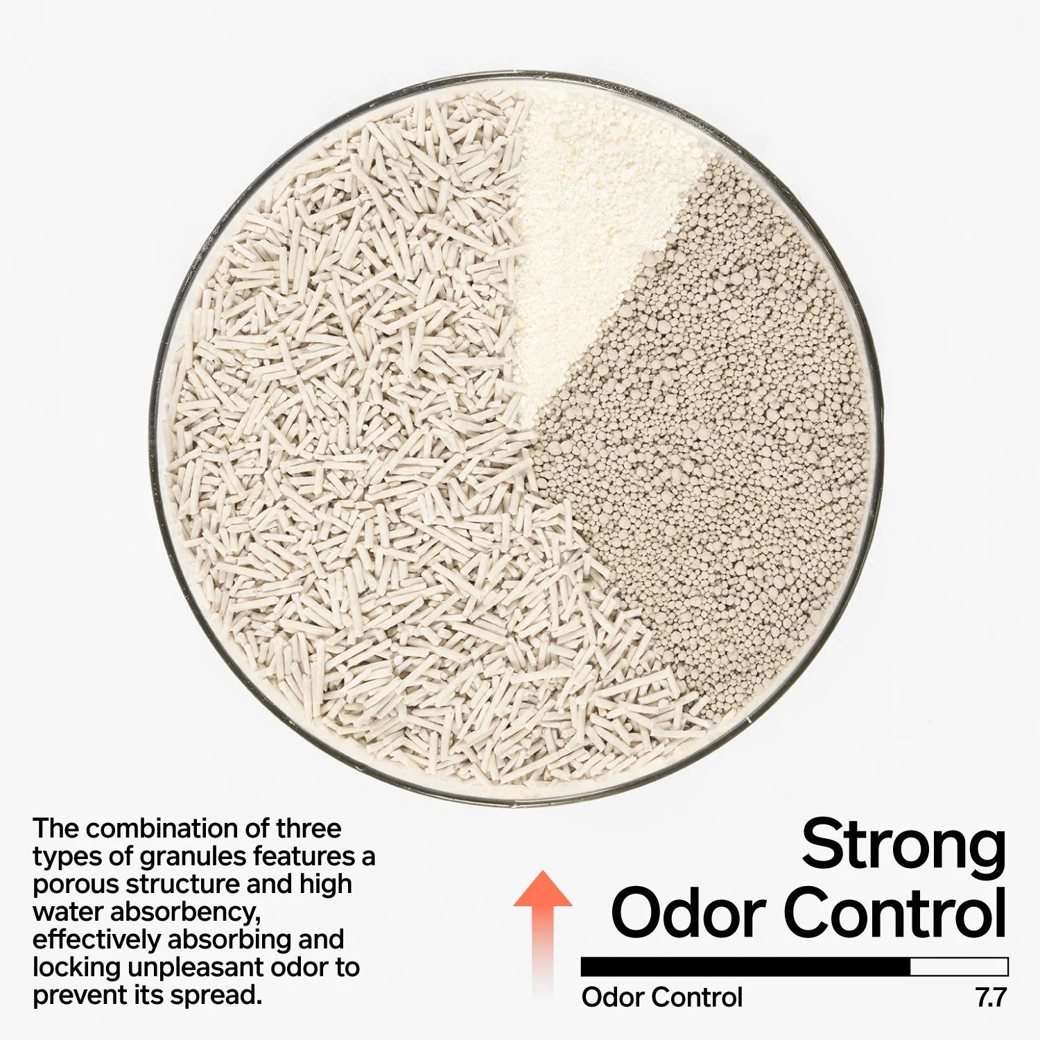 Pidan Tofu 60%, Bentonite Clay 30%, Cassava 10% Cat Litter(4 BAGS)