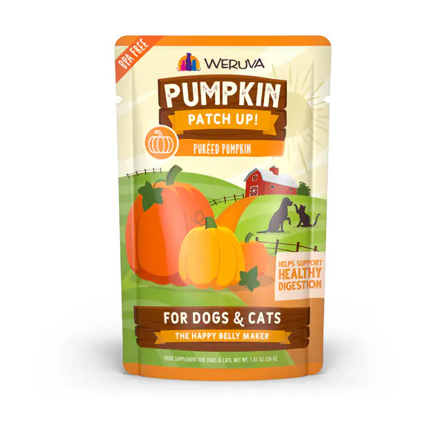 Weruva Pumpkin Patch Up! Pureed Pumpkin for Dogs & Cats 1.05oz