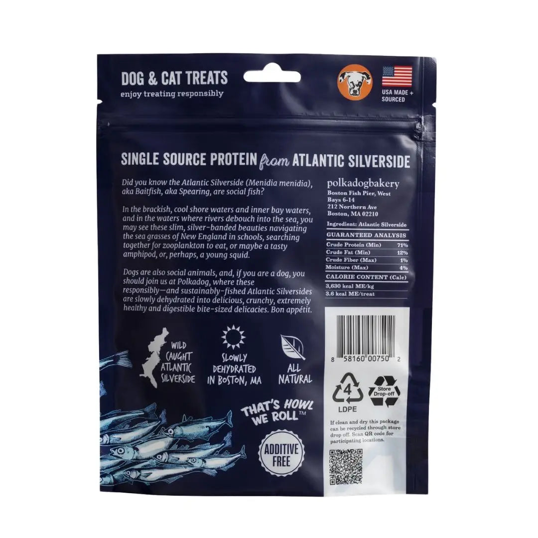 Polkadog Pouch: Whole Fish Silverside 71g