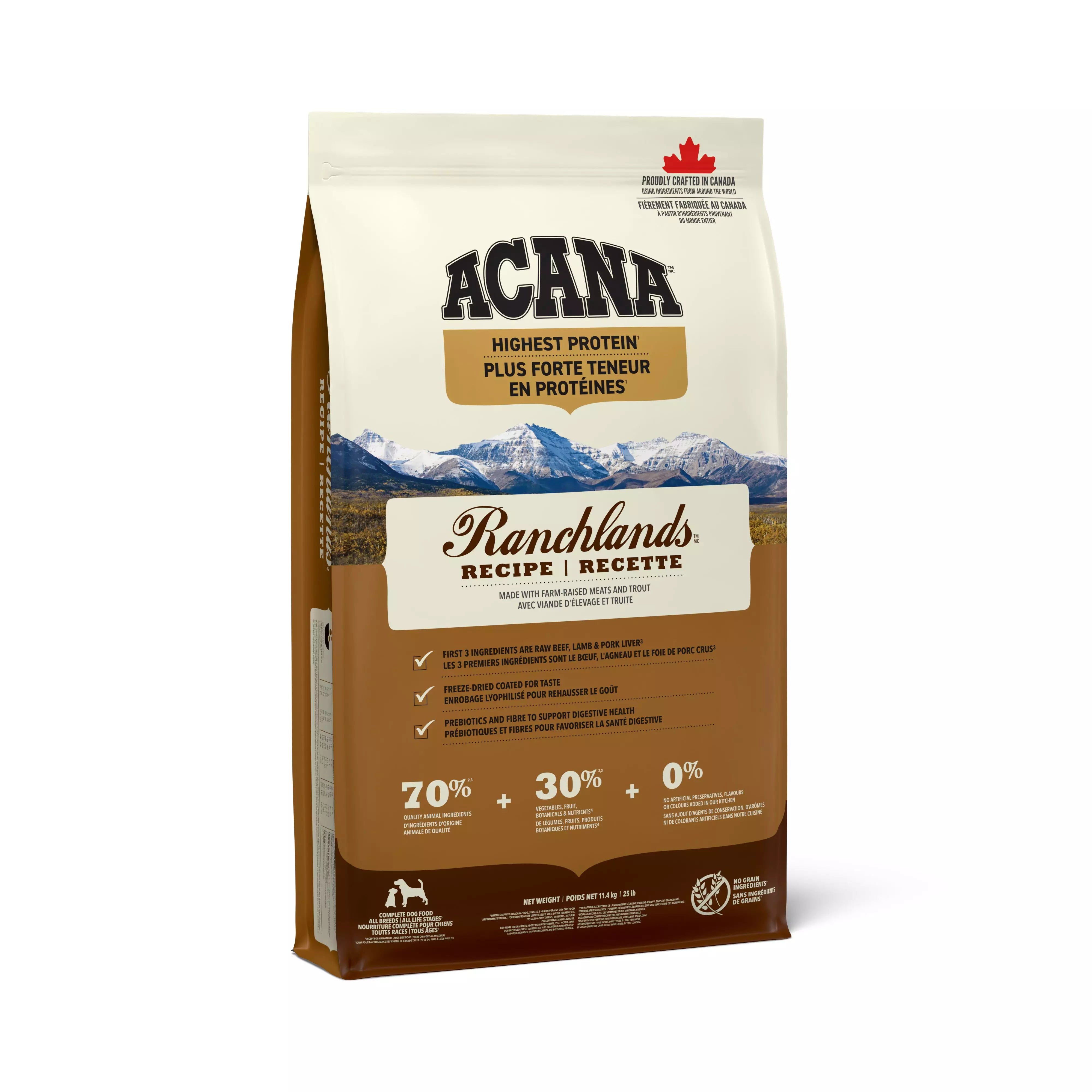 ACANA Highest Protein Ranchlands Dog Food