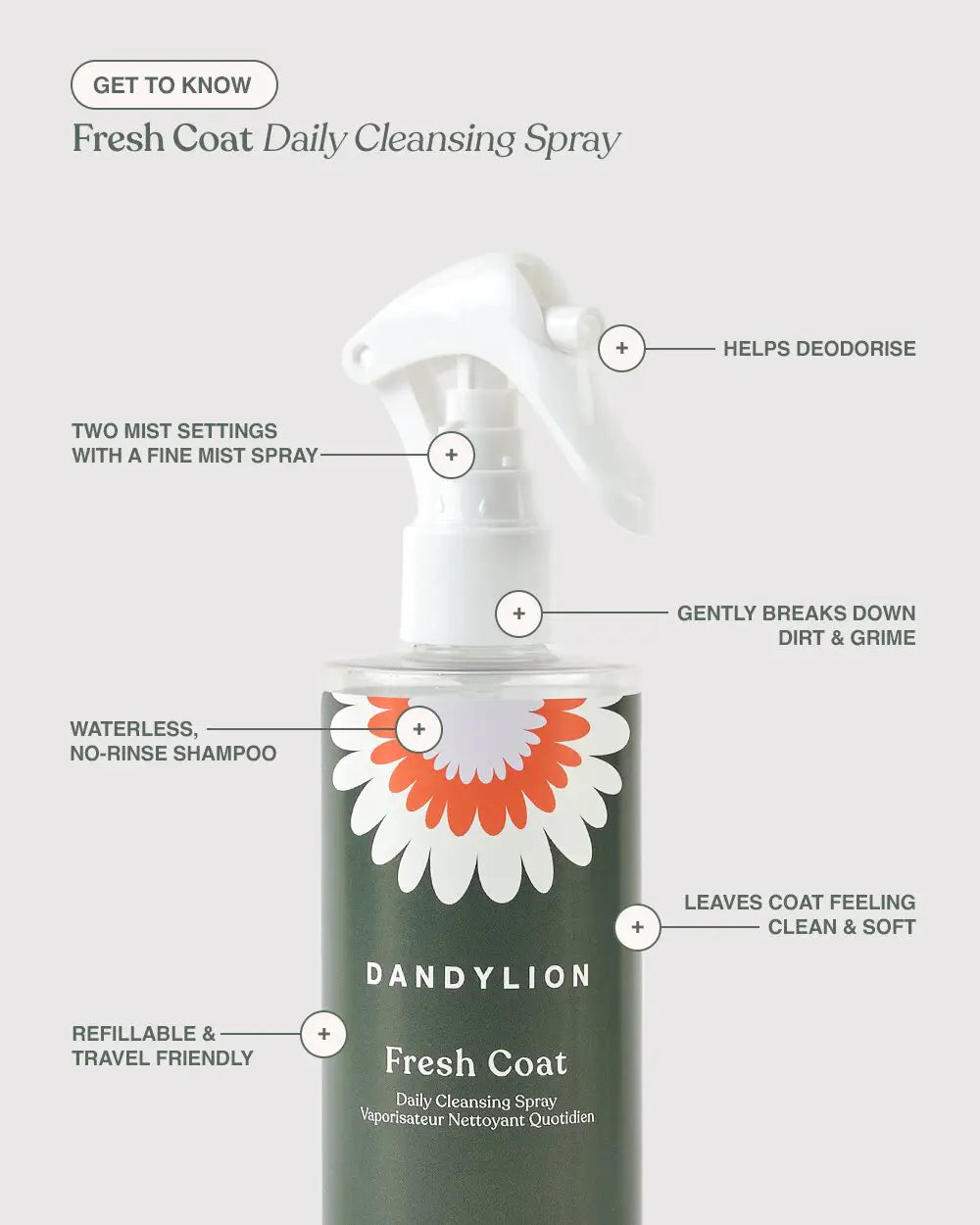 Dandylion Fresh Coat 250mL