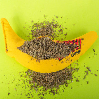 Yeowww Banana Catnip Toy 1pk