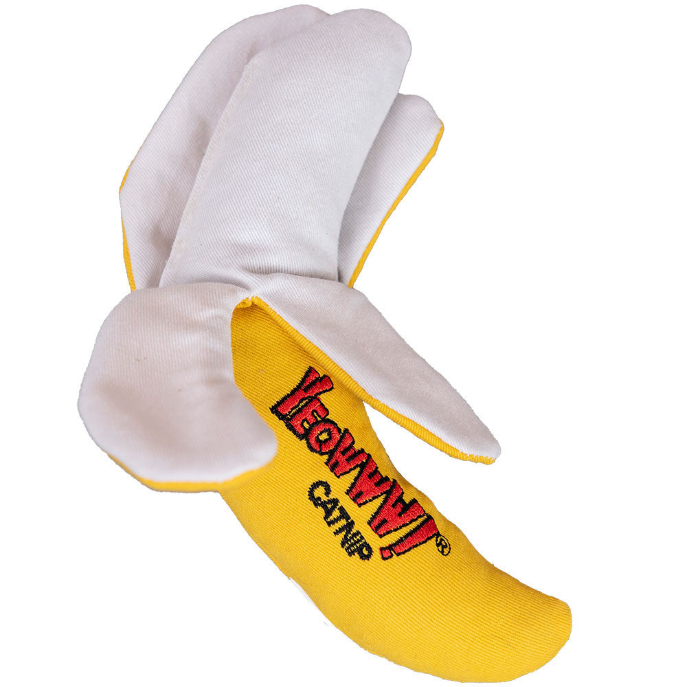 Yeowww Catnip Toys Peeled  Bananas Cat 1pk