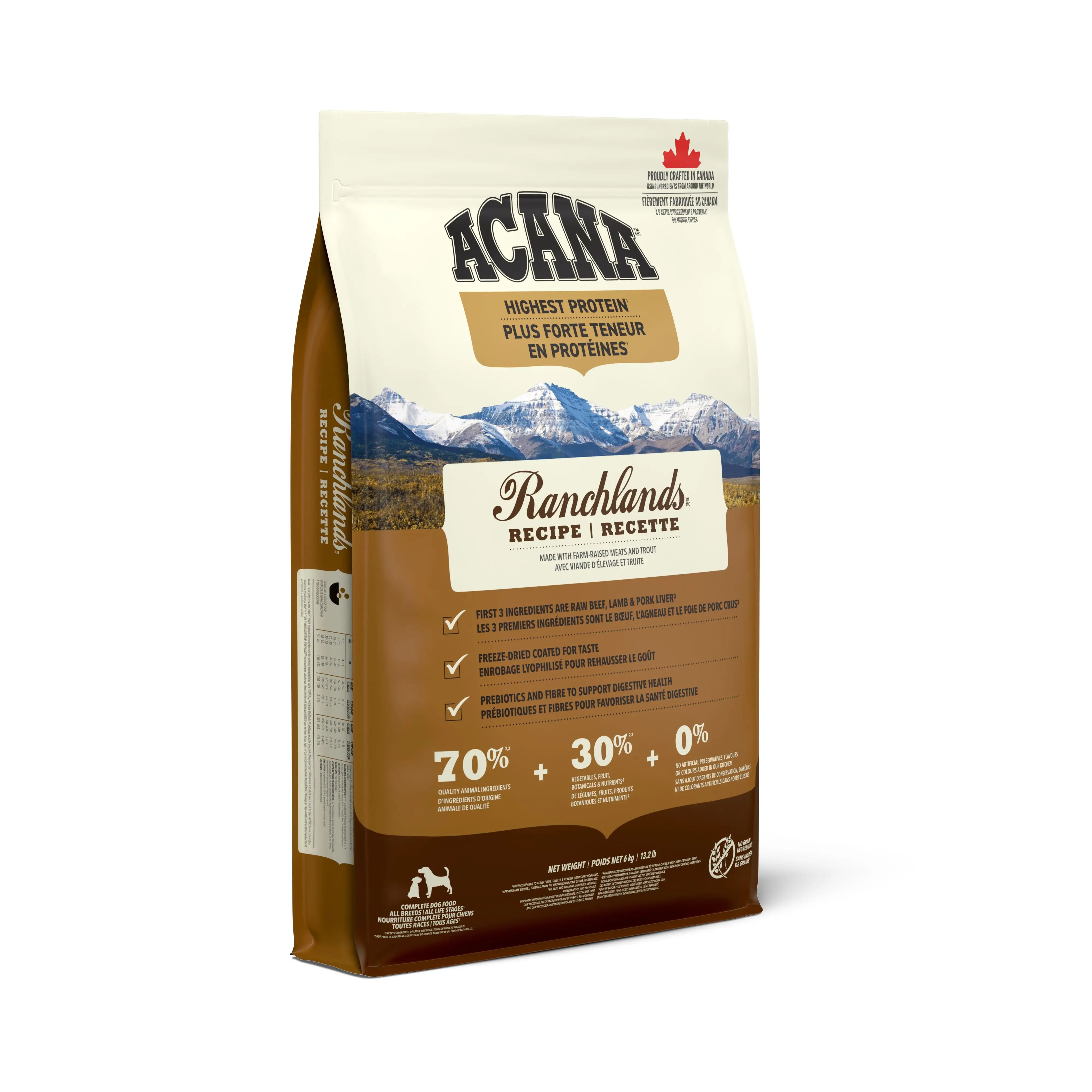 ACANA Highest Protein Ranchlands Dog Food