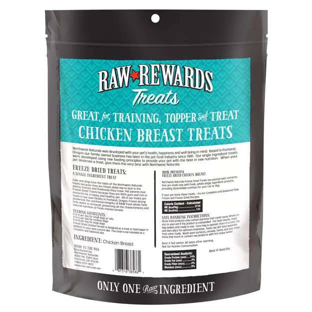 Northwest Naturals Freeze-dried Treats 283g - Chicken Breast