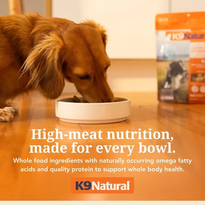K9 Natural New Zealand Lamb & Venison Feast Freeze Dried Dog Food 100gm