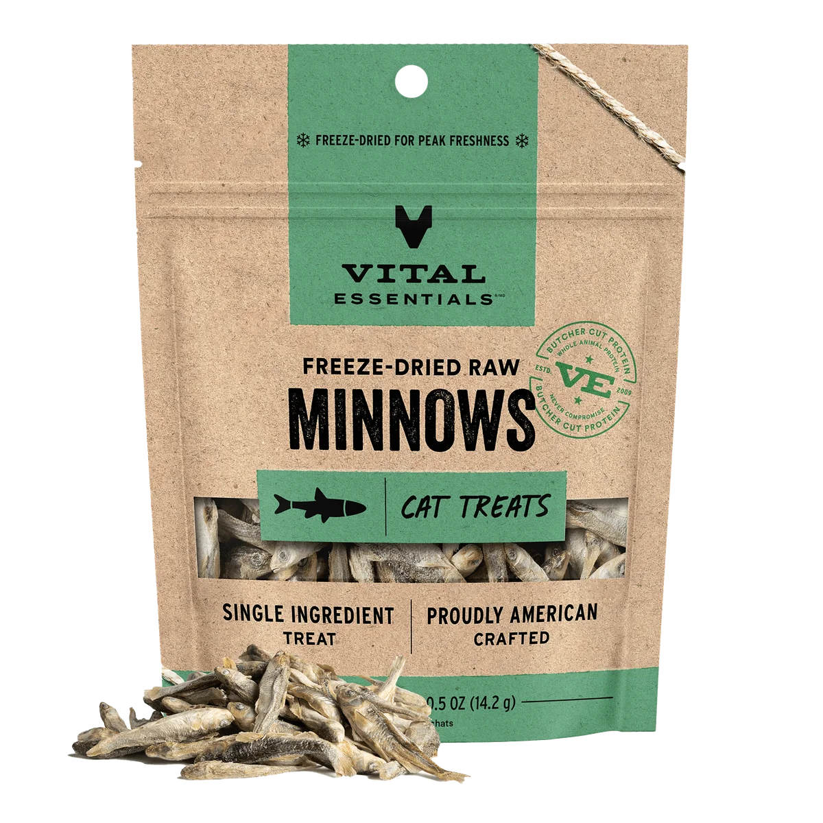 Vital Essentials 冻干小鲦鱼猫零食