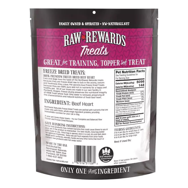 Northwest Naturals Freeze-dried Treats 283g - Beef Heart