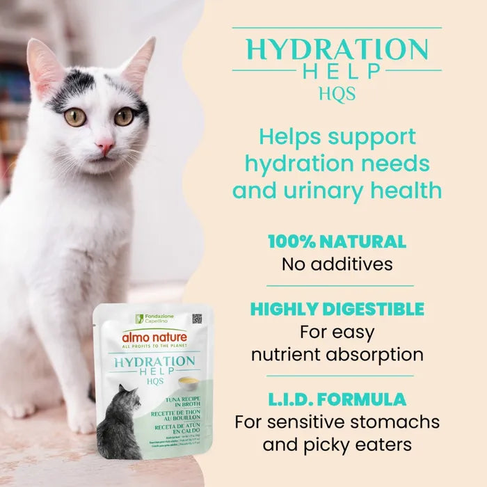 Almo Nature HQS Hydration Help - Tuna Recipe In Broth