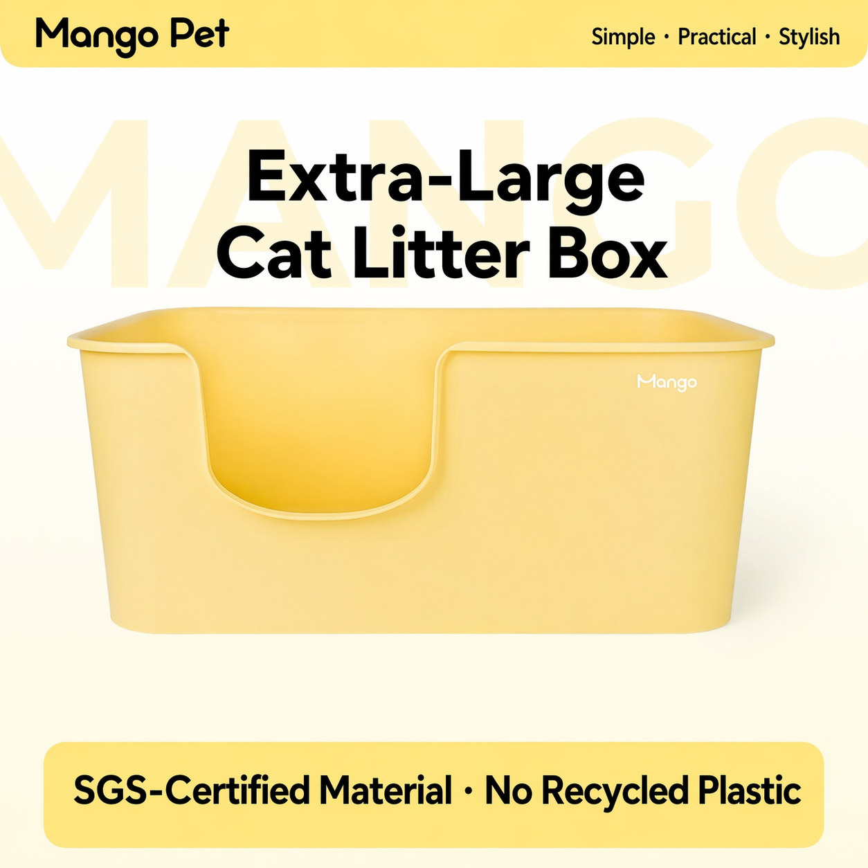 Mango Giant Cat Litter Box