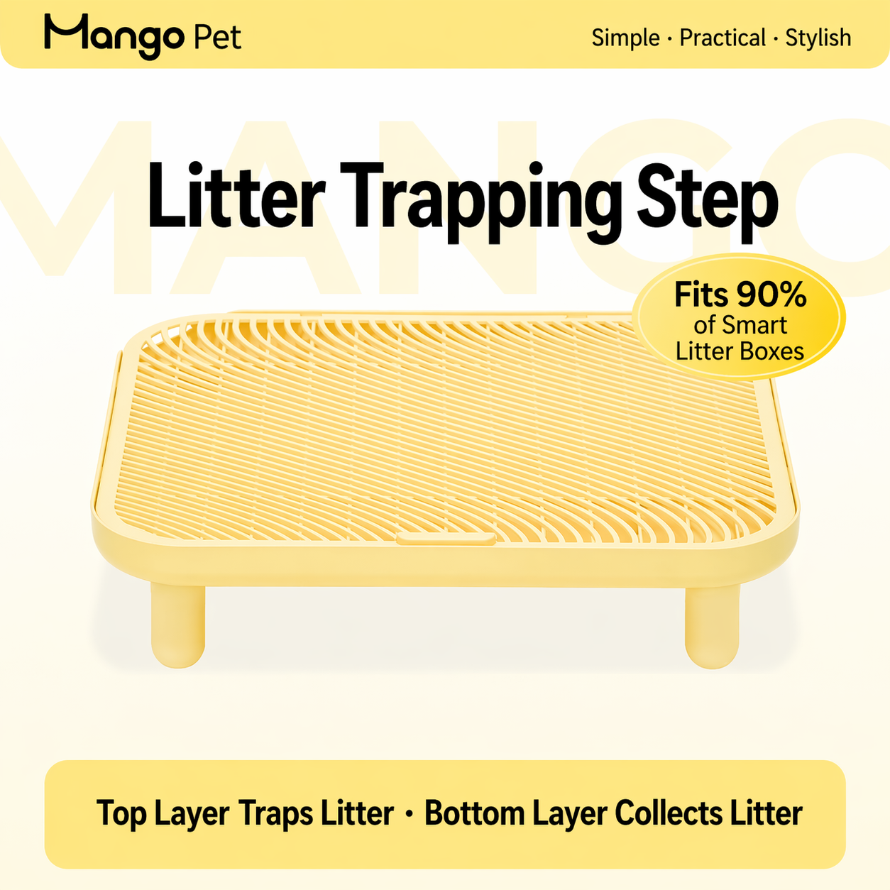 Mango Cat Litter Trapper