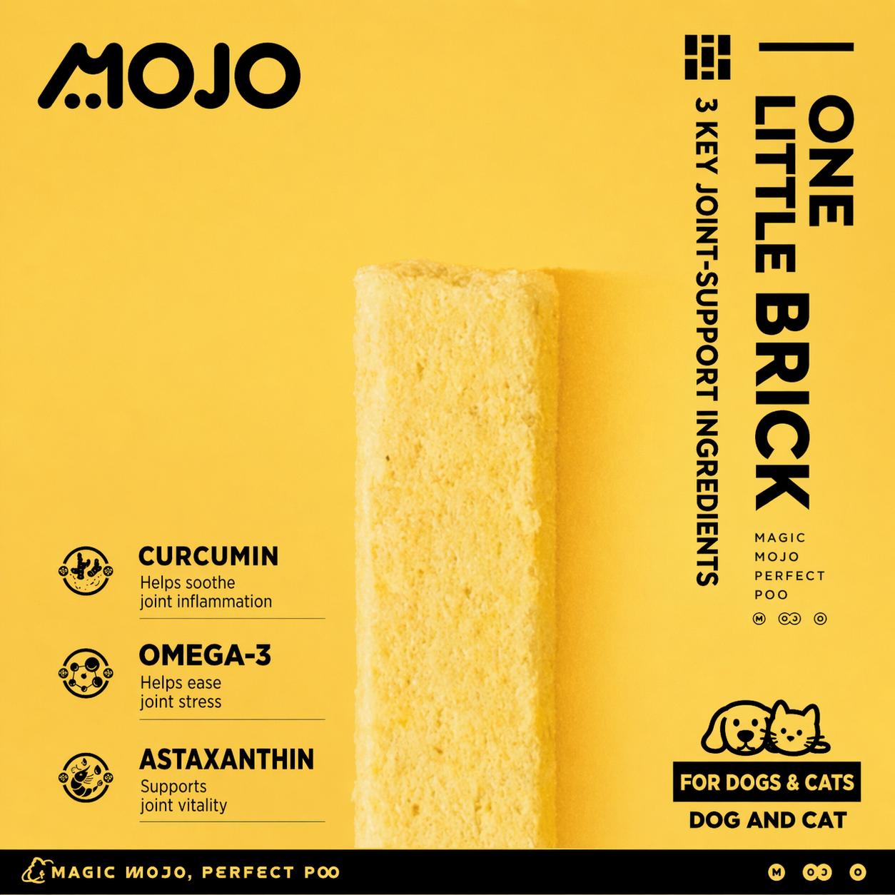 Mojo 黄油砖冻干零食