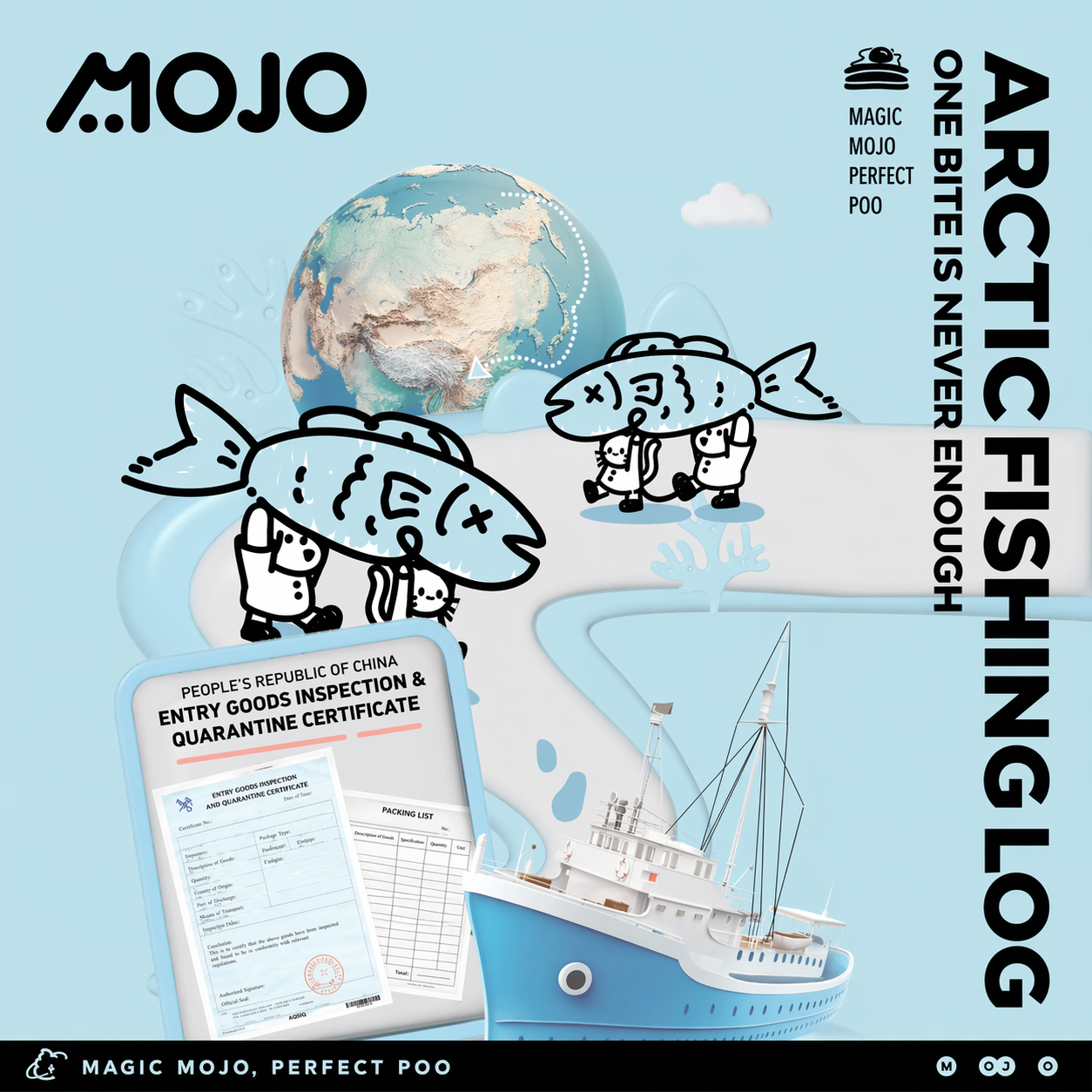 Mojo Egg Coated Cod Freeze-Dried Treats