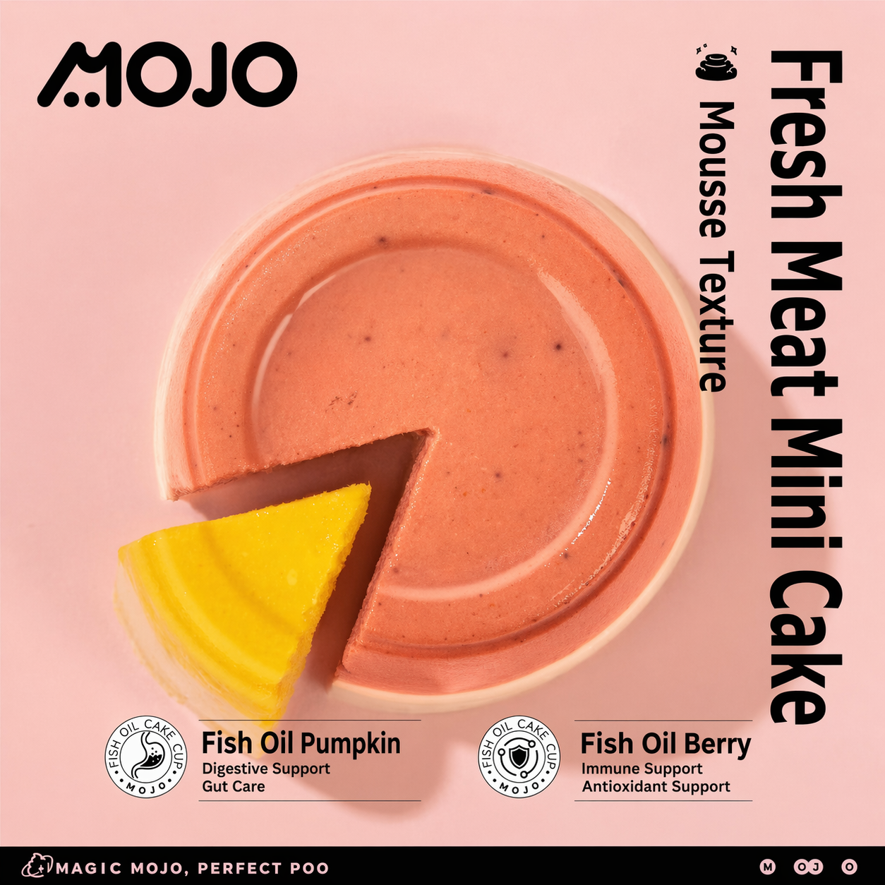 Mojo Birthday Wet Food Set (Strawberry / Pumpkin)