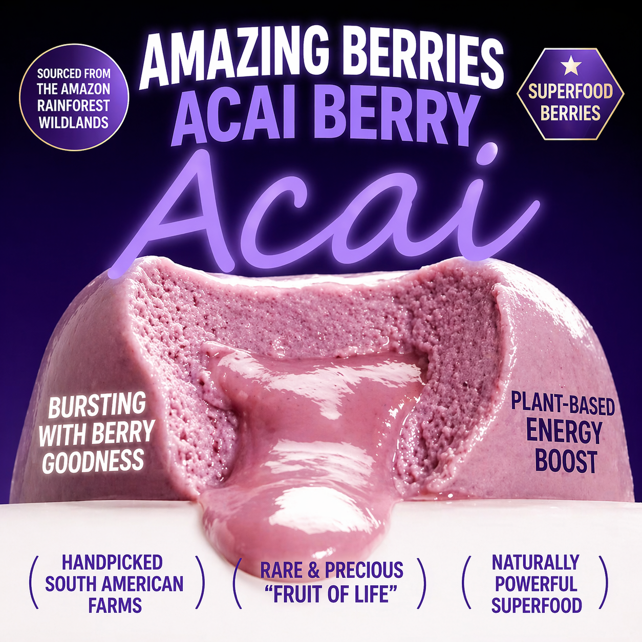 Furrytail Berry Lava-Center Wet Cat Food