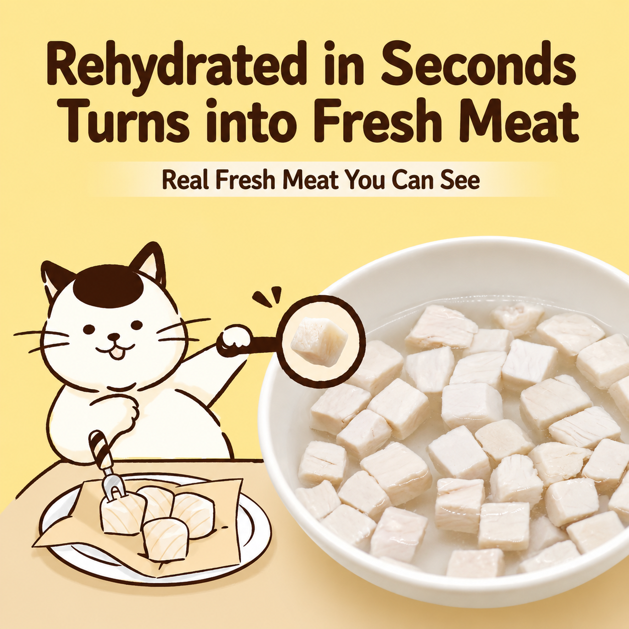 Hell's Kitchen Freeze-Dried Chicken Breast Treat (100g)