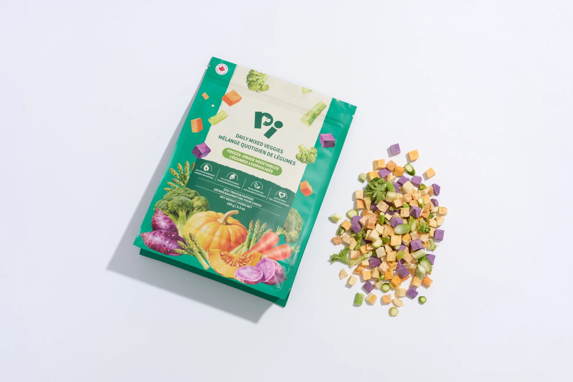 PI Pet Food – Meal Topper – Daily Mixed Vegetables – 100g