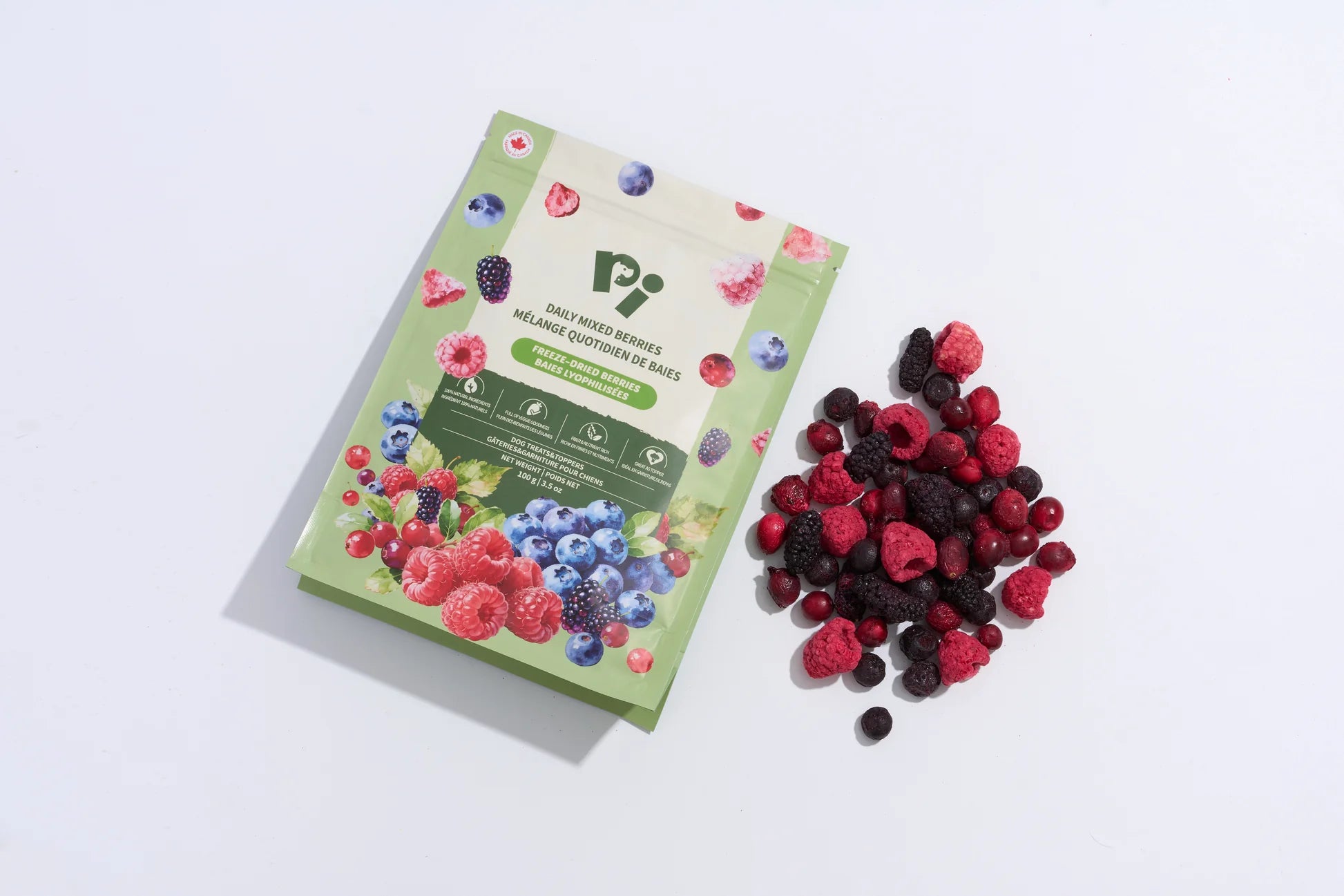 PI Pet Food – Meal Topper – Daily Mixed Berries – 100g