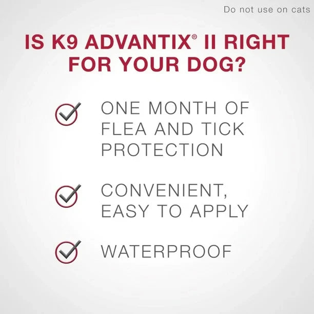 Elanco K9 Advantix II 大型犬用外用跳蚤壁虱滴剂 2支装