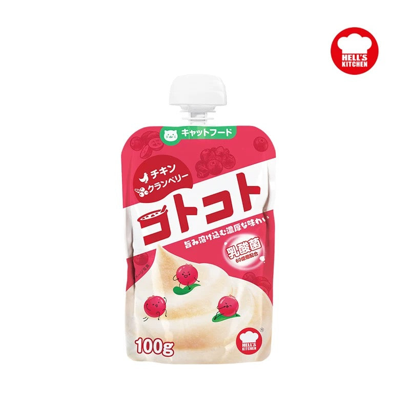 地狱厨房 猫用鸡肉浆果零食
