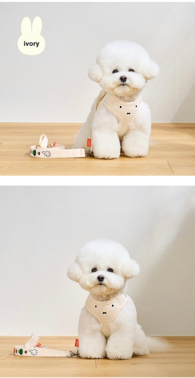 NOUTTI X MIFFY 宠物胸背带（棕色）