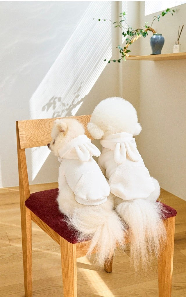 NOUTTI X MIFFY 白色连帽衫
