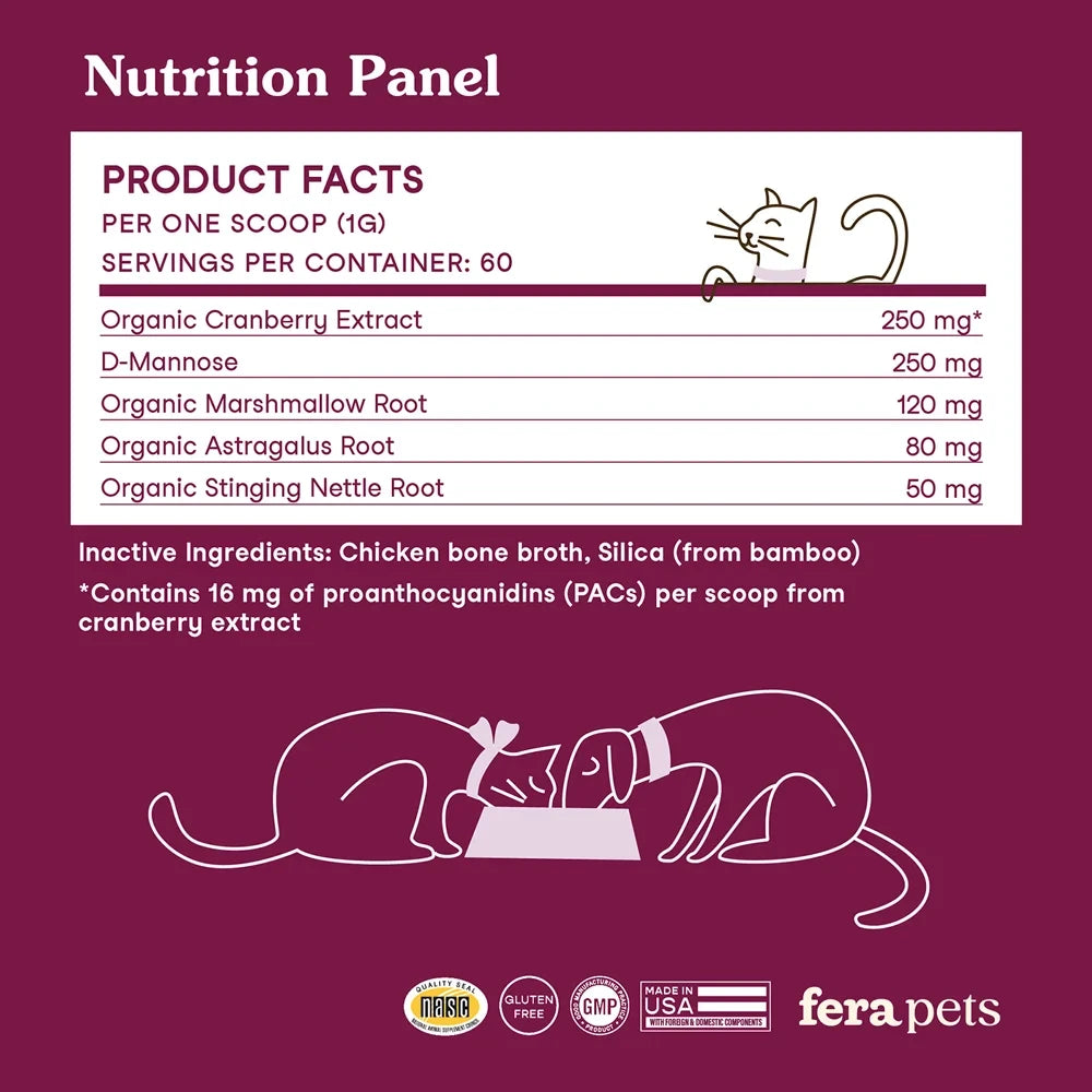 Fera Pet Bladder Support for Dogs and Cats