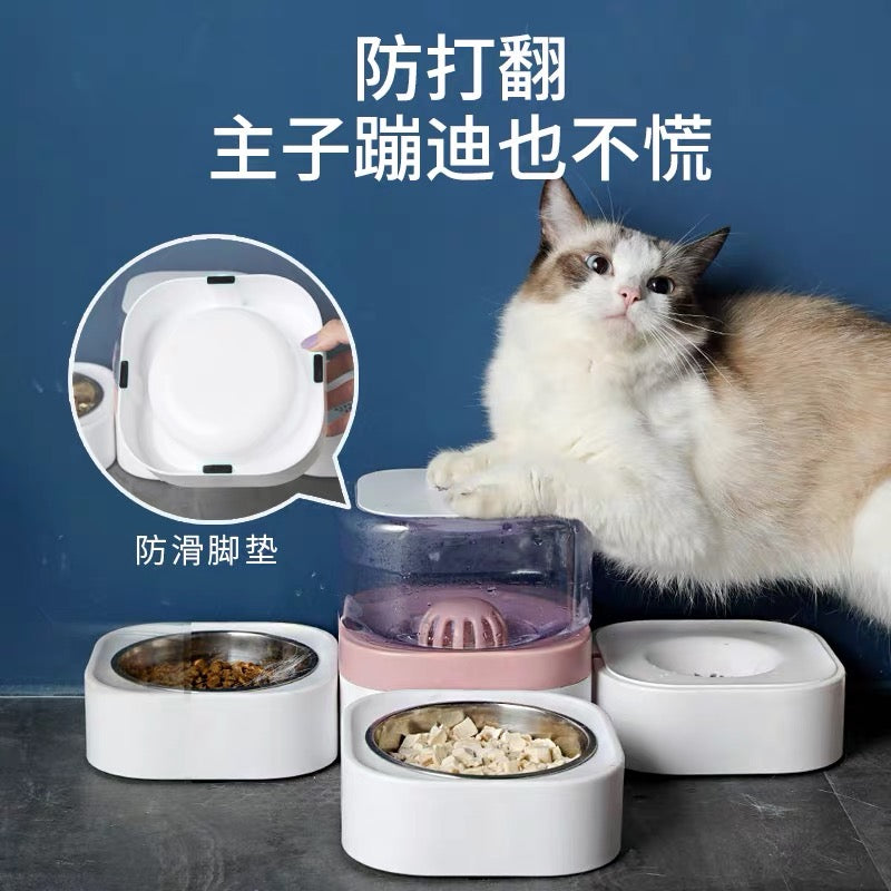 KIMPETS Non-Electric Flowing Pet Water Bowl