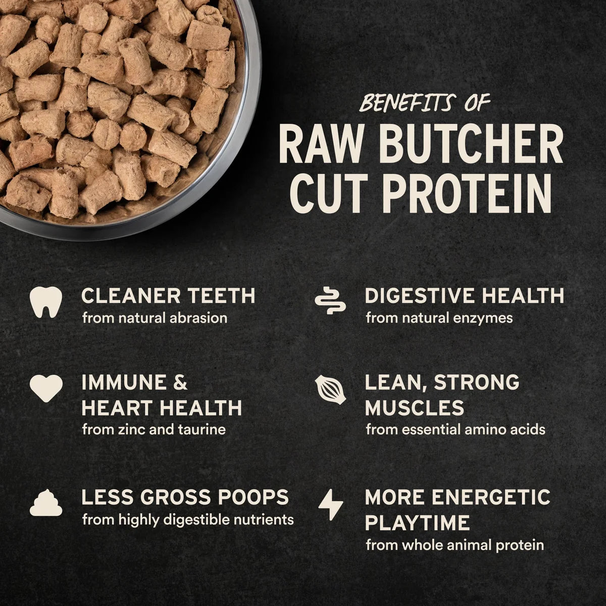 Vital Essentials Freeze-Dried Raw Protein Beef Entree Meal or Mixer Soft Nibs 14oz