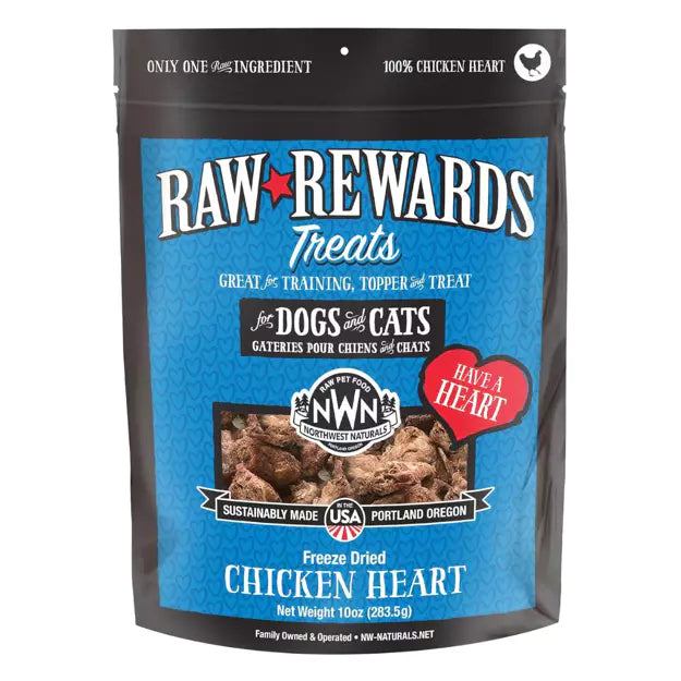 Northwest Naturals Freeze-dried Treats 283g - Chicken Heart