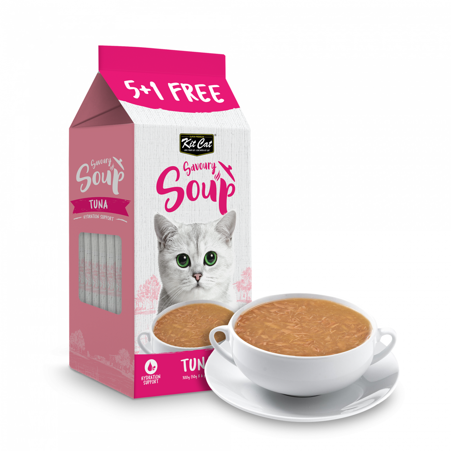 KitCat Savoury Soup Tuna 6 x 50ml
