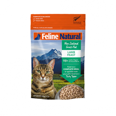 Feline Natural Lamb Feast Freeze Dried Cat Food