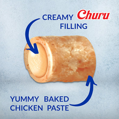 INABA Churu Bites Chicken Recipe Wraps Tuna Recipe Cat Treat 1.05oz
