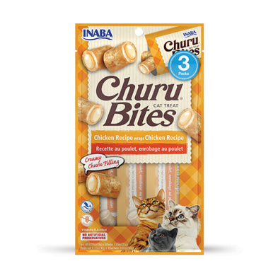 INABA Churu Bites Chicken Recipe Wraps Chicken Recipe Cat Treat 1.05oz