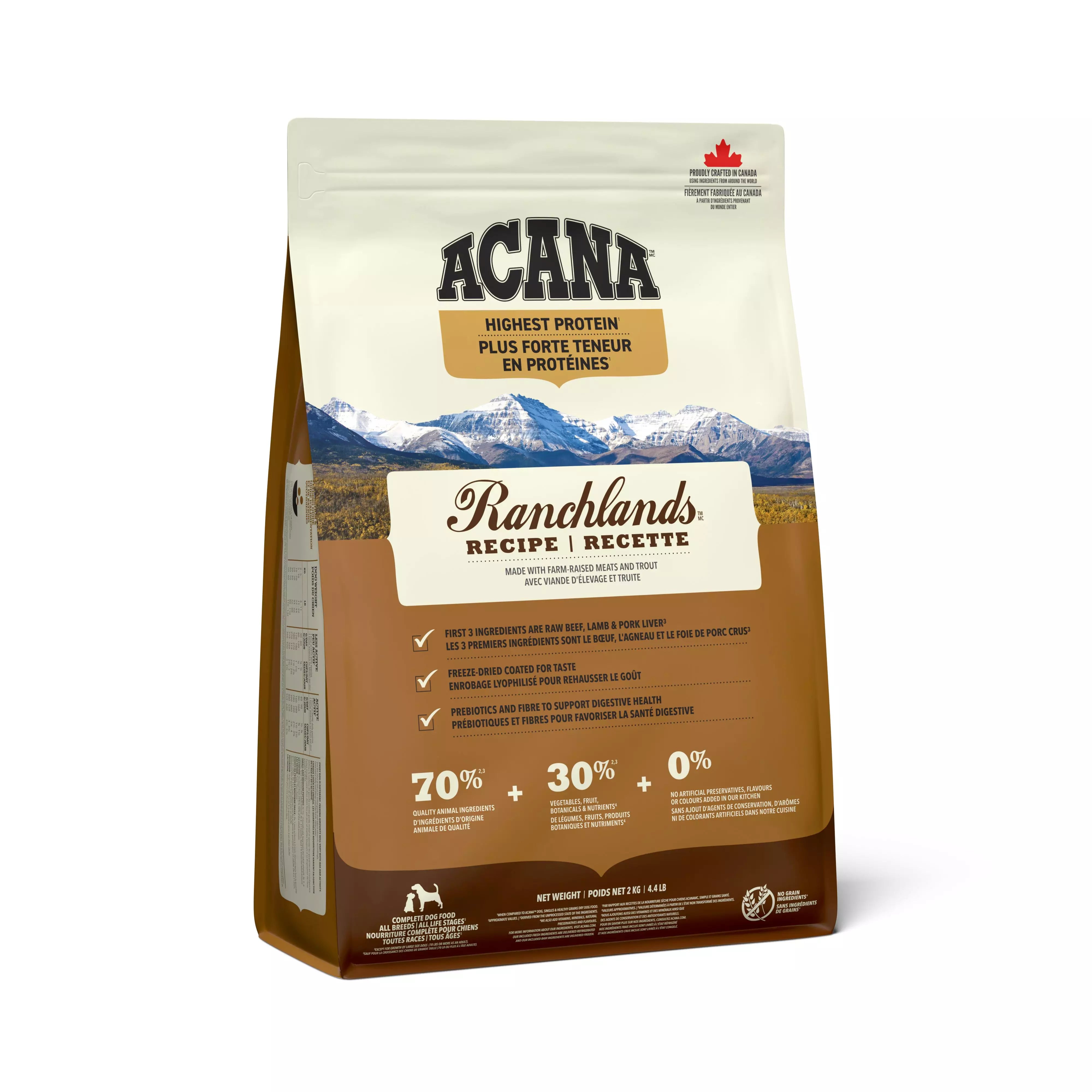 ACANA Highest Protein Ranchlands Dog Food