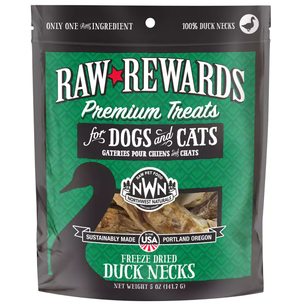 Northwest Naturals Freeze-dried Necks 142g - Duck