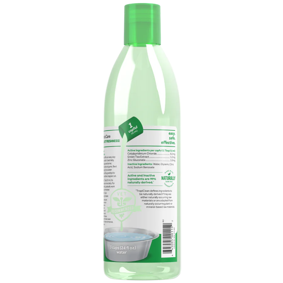 Tropiclean Fresh Breath Dental Health Solution For Cats 473ml