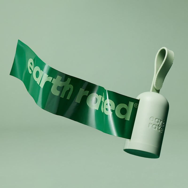 Earth Rated Poop Bag Dispenser with 15 Bags