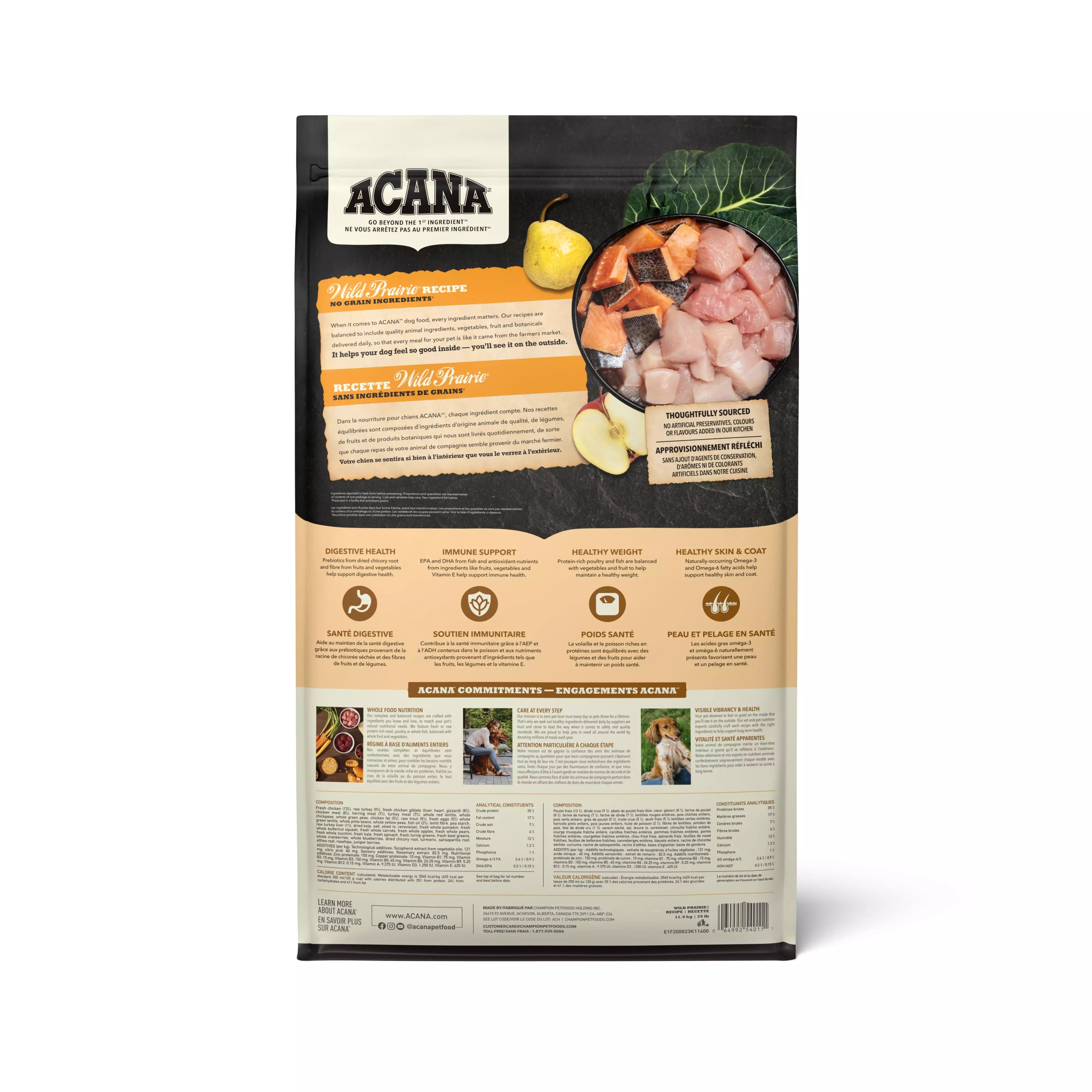 ACANA Highest Protein Wild Prairie Dog Food